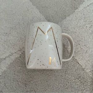 Anthropologie Initial Mug